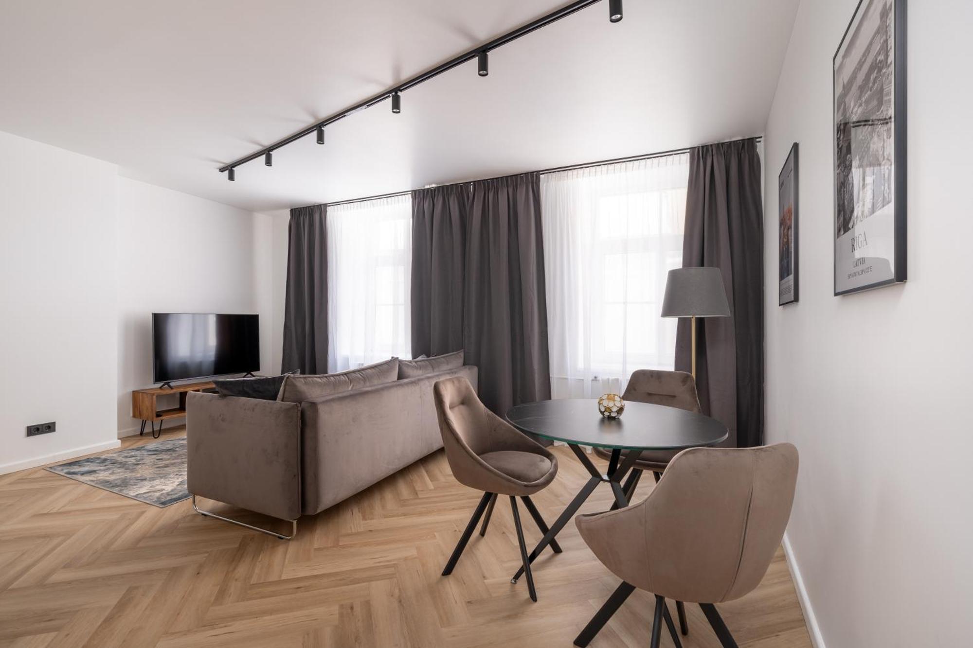 Apartament Mucenieku Street 1-bedroom Stylish Ryga